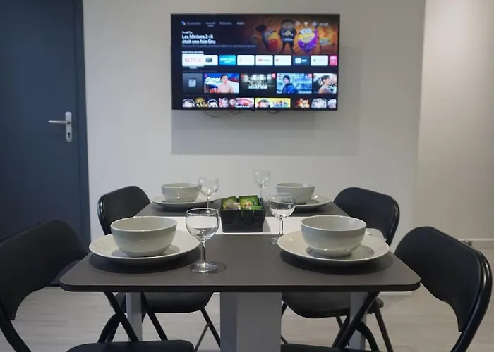 Cosy T2 Wifi Parking Proche Gare Centre Ville